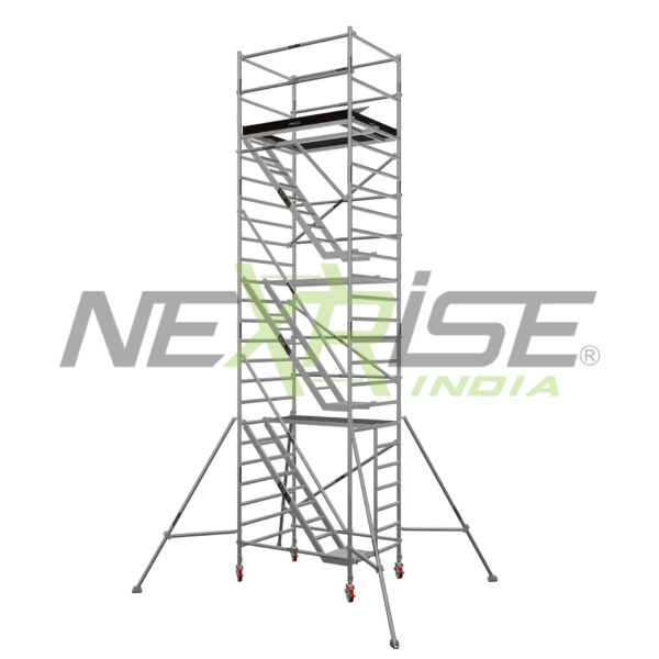 Aluminium Stairway Scaffold Tower- 7.2M Aluminium Scaffolding