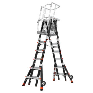 Little giant aerial safety cage