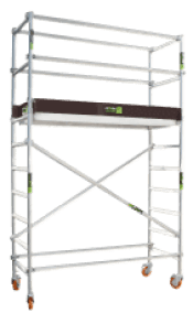 narrow width scaffold tower