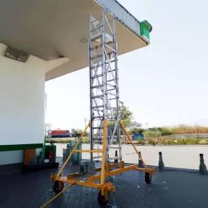 Aluminium Mobile Tiltable Tower Ladder