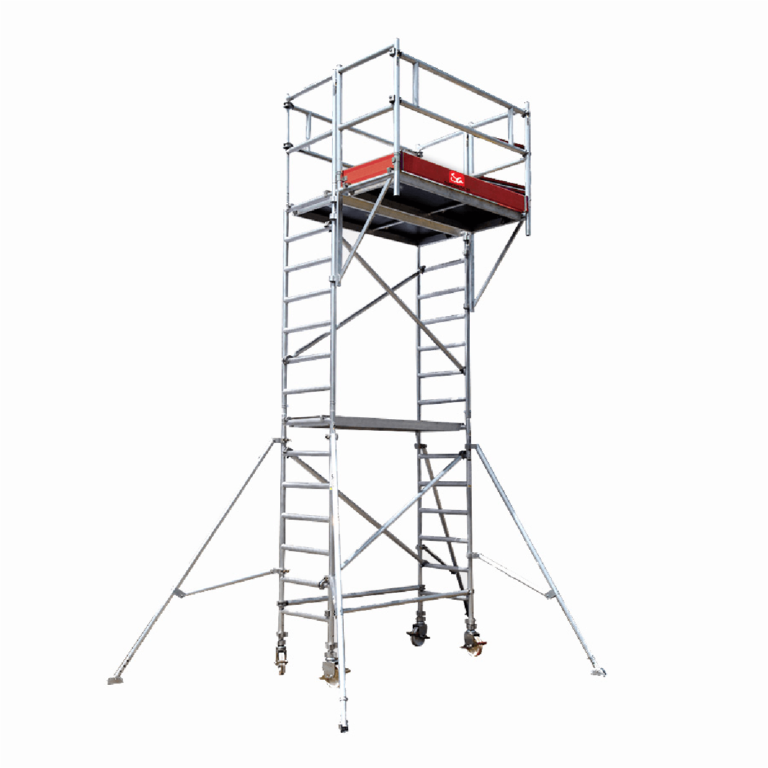 Aluminium Scaffolding Ladders | Double Width Frame Tower - Nexrise ...