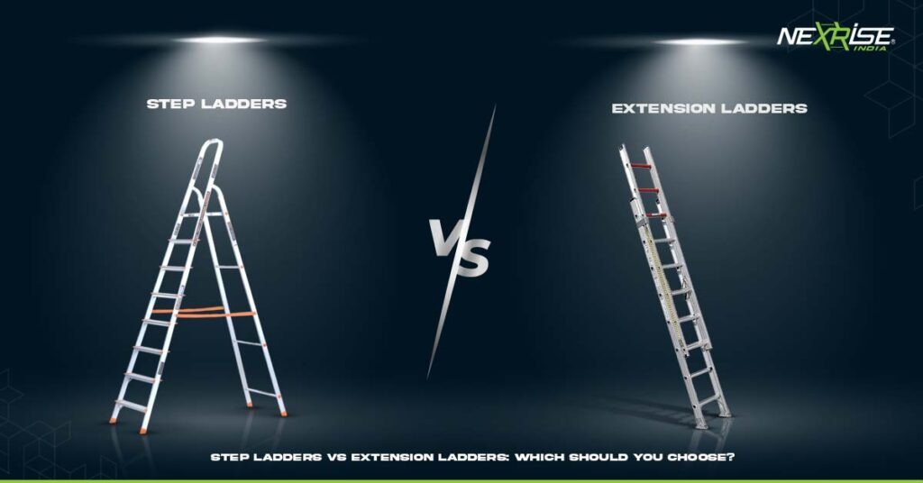 Step Ladders vs. Extension Ladders: Which Should You Choose?