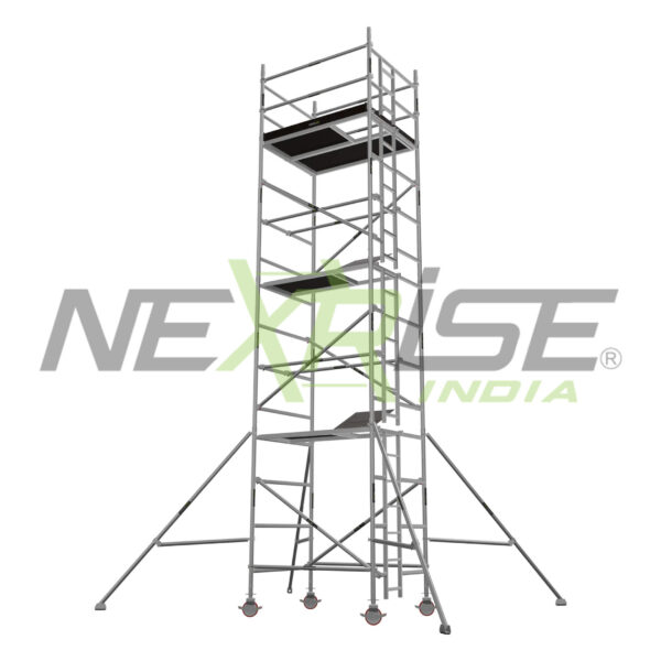 Ladder Frame Scaffold Tower - 7.2M Aluminium Scaffolding