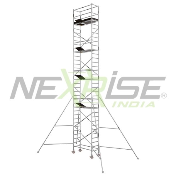 10.2M Aluminium Scaffold - Narrow Version