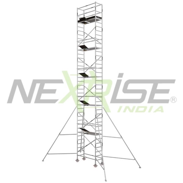 11.2M Aluminium Scaffold - Narrow Version