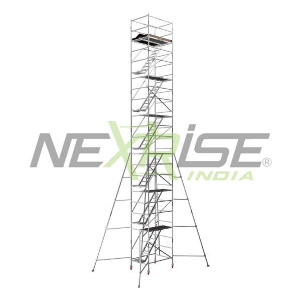 13.2M Aluminium Scaffolding - 4R Stairway Version