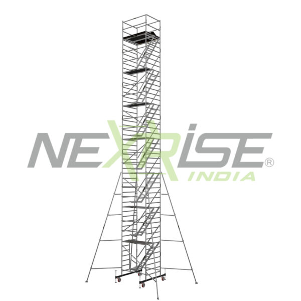 Aluminium Stairway Scaffold Tower- 15.2M Aluminium Scaffolding