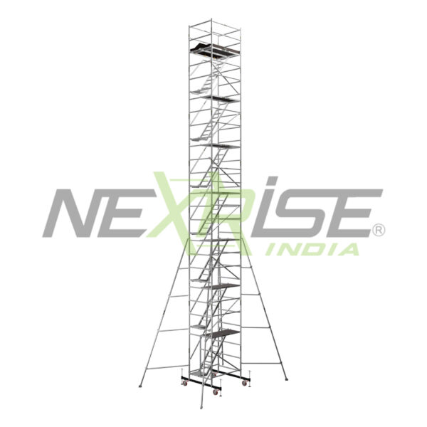 15.2M Aluminium Scaffolding - 4R Stairway Version
