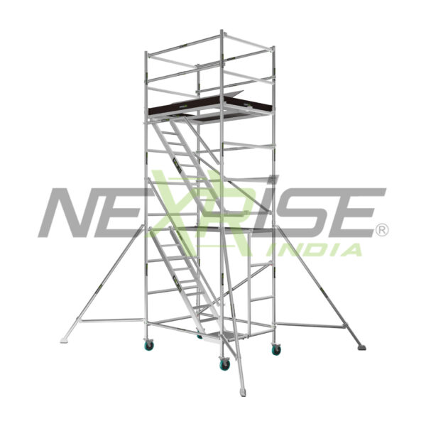 5.2M Aluminium Scaffolding - 4R Stairway Version
