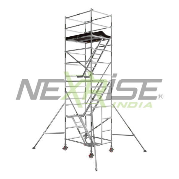 6.2M Aluminium Scaffolding - 4R Stairway Version