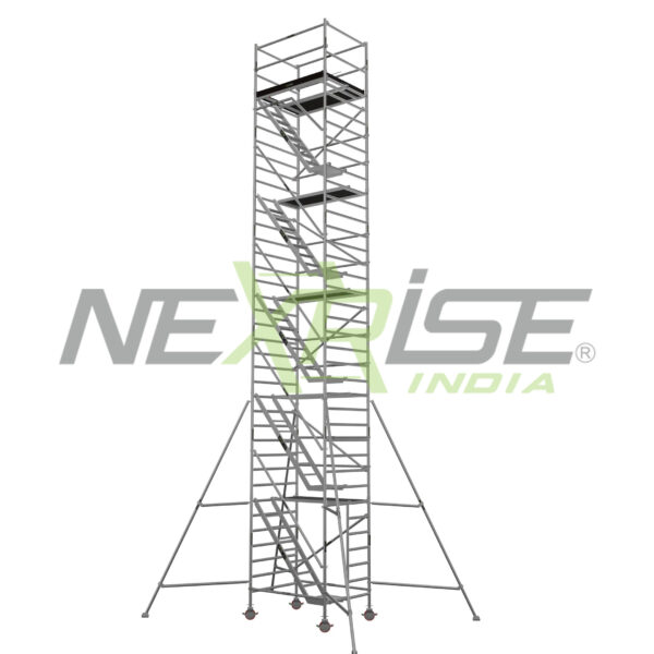 Aluminium Stairway Scaffold Tower- 11.2M Aluminium Scaffolding
