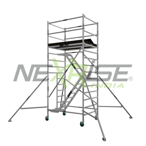 Aluminium Stairway Scaffold Tower- 4.2M Aluminium Scaffolding