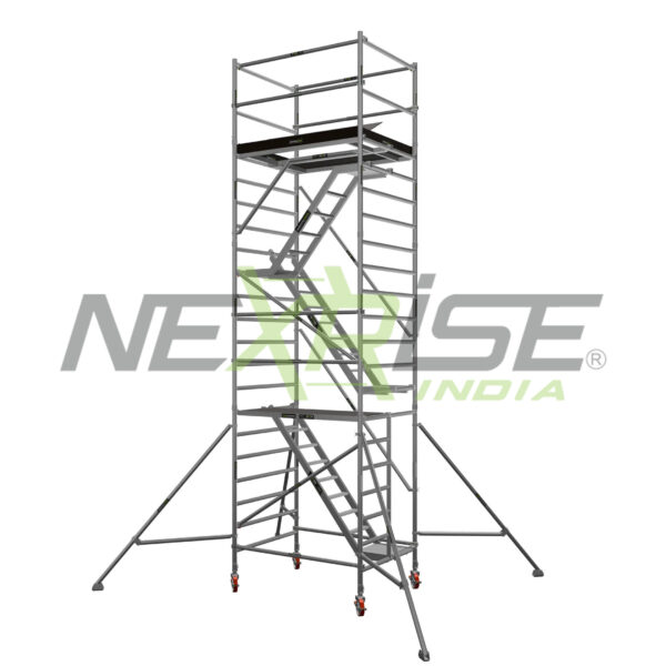 Aluminium Stairway Scaffold Tower- 6.2M Aluminium Scaffolding