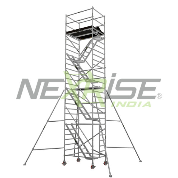 Aluminium Stairway Scaffold Tower- 8.2M Aluminium Scaffolding