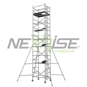 Ladder Frame Scaffold Tower - 9.2M Aluminium Scaffolding